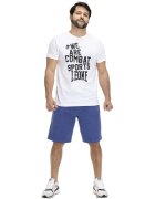 Leone 1947 Îmbracaminte Man T-Shirt Short Sleeves Indigo