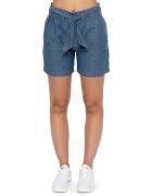 Leone 1947 Îmbracaminte Woman Chambray Short Urban Safari