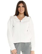Leone 1947 Îmbracaminte Woman Crop Hoody Quilted Full Zip Leisure