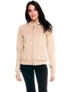 Leone 1947 Îmbracaminte Woman Hoody Bonded Full Zip Greyss