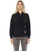 Leone 1947 Îmbracaminte Woman Hoody Full Zip Black Ring