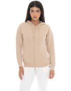 Leone 1947 Îmbracaminte Woman Hoody Full Zip Bonded