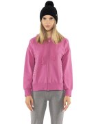 Leone 1947 Îmbracaminte Woman Hoody Full Zip Pearl