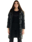 Leone 1947 Îmbracaminte Woman Hoody Nylon Jacket Blackout