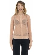 Leone 1947 Îmbracaminte Woman Knitted Full Zip Earth Tones