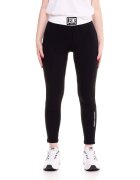 Leone 1947 Îmbracaminte Woman Leggings Black Boring