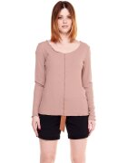 Leone 1947 Îmbracaminte Woman Long Sleeves T-Shirt Earth Tones
