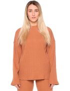 Leone 1947 Îmbracaminte Woman Rib High Collar Relaxed