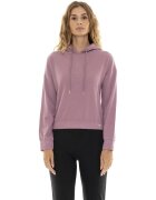 Leone 1947 Îmbracaminte Woman Rib Hoody Pearl