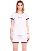 Leone 1947 Îmbracaminte Woman Short Sleeves Black Boring