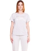 Leone 1947 Îmbracaminte Woman Short Sleeves Crystal