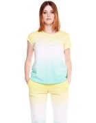 Leone 1947 Îmbracaminte Woman Short Sleeves Silence Work