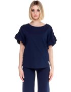 Leone 1947 Îmbracaminte Woman Short Sleeves Sparkly
