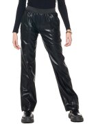 Leone 1947 Îmbracaminte Woman Sweatpants Black Ring