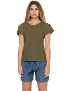 Leone 1947 Îmbracaminte Woman T-Shirt Short Sleeves Urban Safari