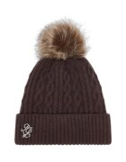 Liu Jo Accesorii textile 2f6008 Ma33s Beanie Trecce Ponpon