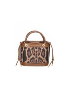 Lola Casademunt Genti Combined Bucket Bag With Leather Effect