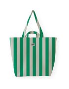 Lori Barcelona Genti Bold Stripe Bag - Green