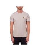Lyle & Scott Îmbracaminte T-shirt manches courtes col rond beige