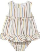 Mayoral Îmbracaminte 1844 VESTIDO CON CUBREPAÑAL Multicolor