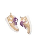 Melissa Pantofi Player Sneaker AD - Beige/White/Lilac