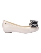 Melissa Pantofi Ultragirl Classic Bow - Beige/Black