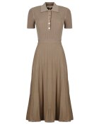 MICHAEL Michael Kors Îmbracaminte FIT N FLARE POLO SS MIDI