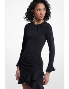 MICHAEL Michael Kors Îmbracaminte Mt683j5h6j Ruched Ruffle Hem Dress