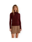 Molly Bracken Îmbracaminte Knit BT210 - Dark Red