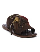 Mosaic Pantofi SUEDE BROWN