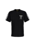 Moschino Îmbracaminte T-SHIRT COUTURE ZPJ0708 2041 1555 BLACK