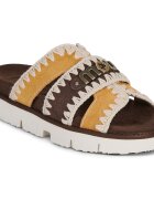 Mou Pantofi BIO SANDAL BICOLOR METAL LOG