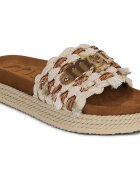 Mou Pantofi MONOBAND ROPE SANDAL FRINGES