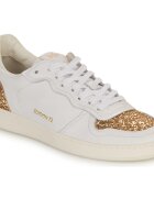 Myma Pantofi 7616MY00-CUIR-BLANC-GLIT-PLATINE