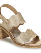 Myma Pantofi 7745MY02-SAND-TRUNCK-PLATIN=7745MYXX-CUIR-FOULONNE-TRUNK-PLATINE