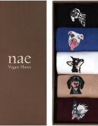 Nae Vegan Shoes Lenjerie intimă Doggie Sock Pack5