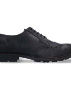 Nae Vegan Shoes Pantofi Men's Vegan Brogue Derby Shoes Gael Black
