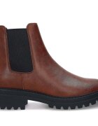 Nae Vegan Shoes Pantofi Women's Vegan Chelsea Boots Evie Brown