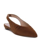 Napoleoni Pantofi CAMOSCIO CARAMEL