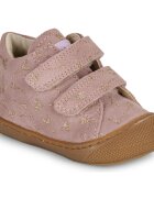 Naturino Pantofi COCOON VL SUEDE GLITTER FLOWER