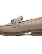 NeroGiardini Pantofi Nappa Pandora Lino Tr Andria 8253 Naturale