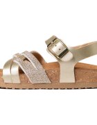 NeroGiardini Pantofi T.Sirocco Metal Beig T.Tiffany Platino 3 Art.257