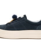 NeroGiardini Pantofi Velour 225 Pu.Monod.Capraia L18