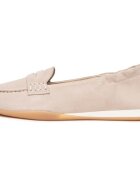 NeroGiardini Pantofi Velour Femme Tr Dogna Ambra/Avori