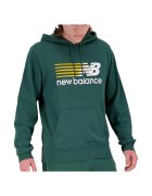 New Balance Îmbracaminte Sweat à capuche avec logo graphique en vert