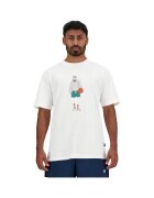 New Balance Îmbracaminte T-shirt Athletics Blanc