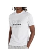 New Balance Îmbracaminte T-shirt Classic 100% coton blanc