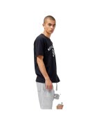 New Balance Îmbracaminte T-shirt L noir mélange de coton et polyester