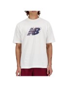 New Balance Îmbracaminte T-shirt MT41526WT 100% coton blanc