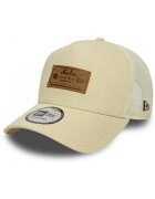 New Era Accesorii textile Denim leather patch trucker newera